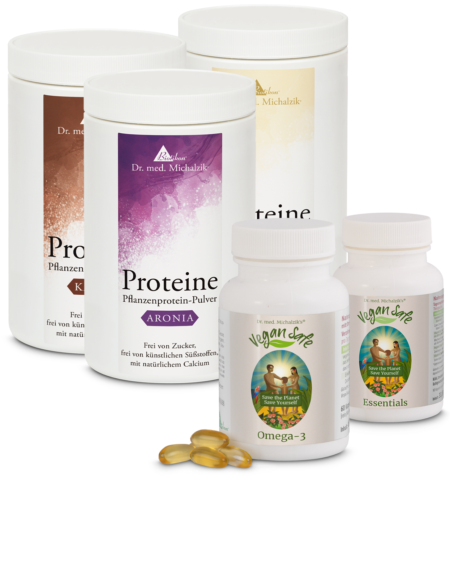 Vegan Safe - Complete (Proteins 2x Cocoa, 1x Aronia)