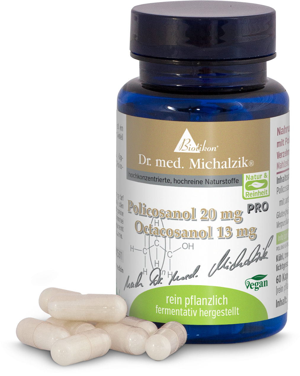 Policosanol 20 mg PRO Octacosanol 13 mg by Dr. Michalzik