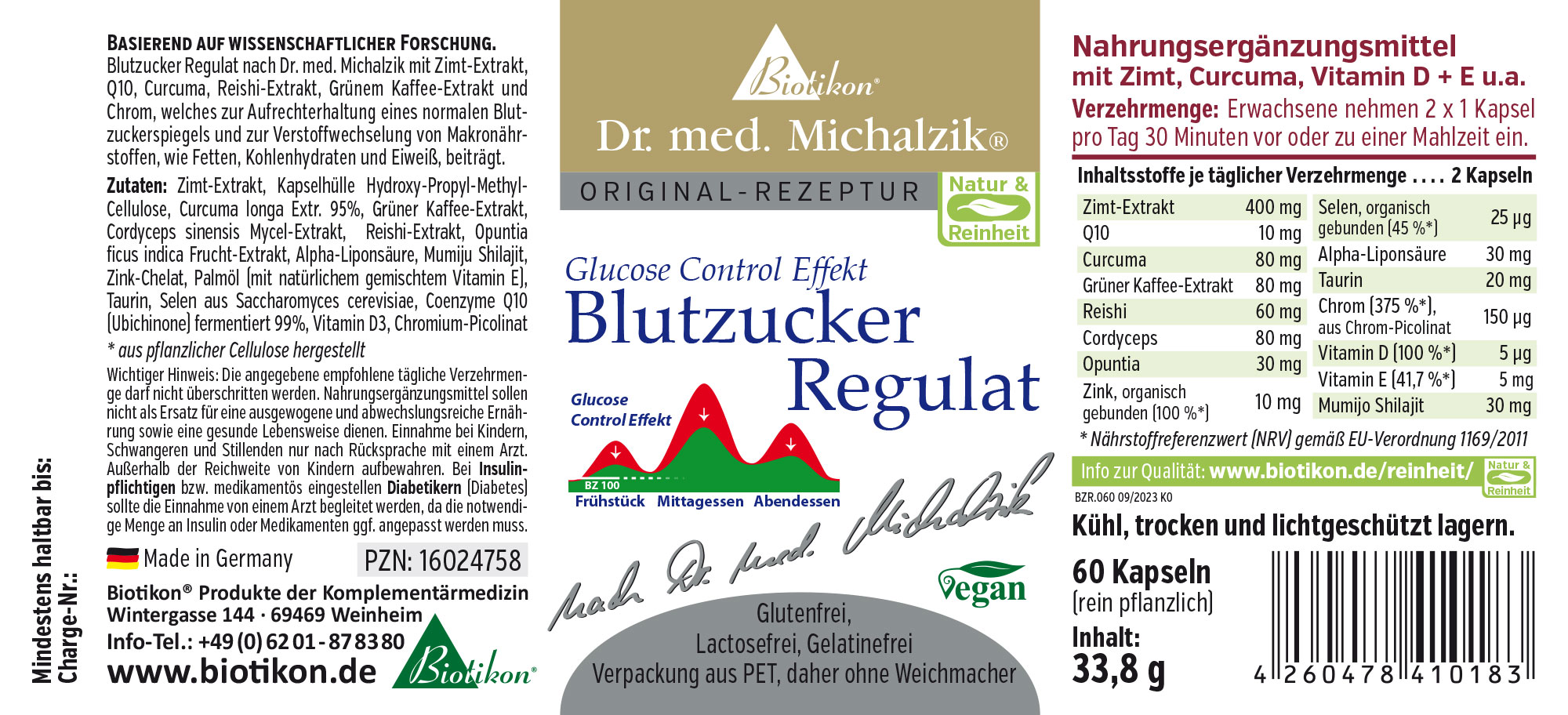 Regolatore della Glicemia di Dr. med. Michalzik