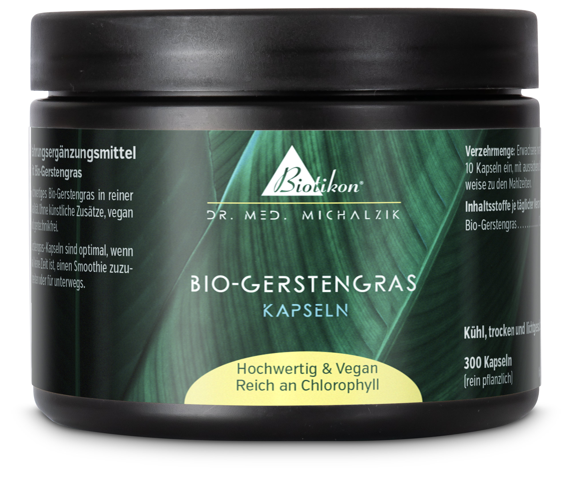 Organic barley grass