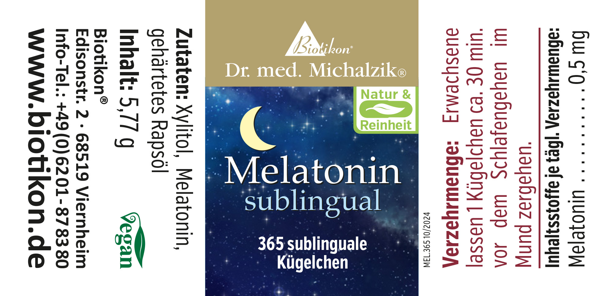 Melatonin sublingual