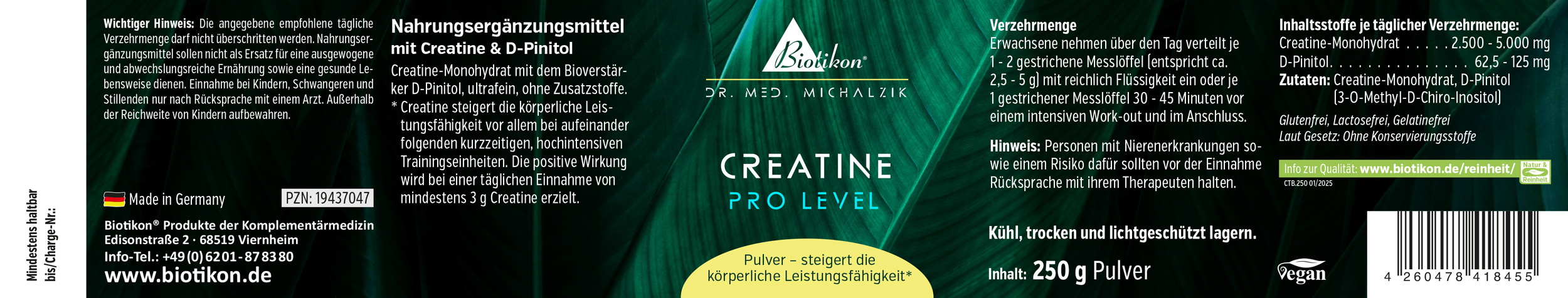 Creatina Pro Level Polverina