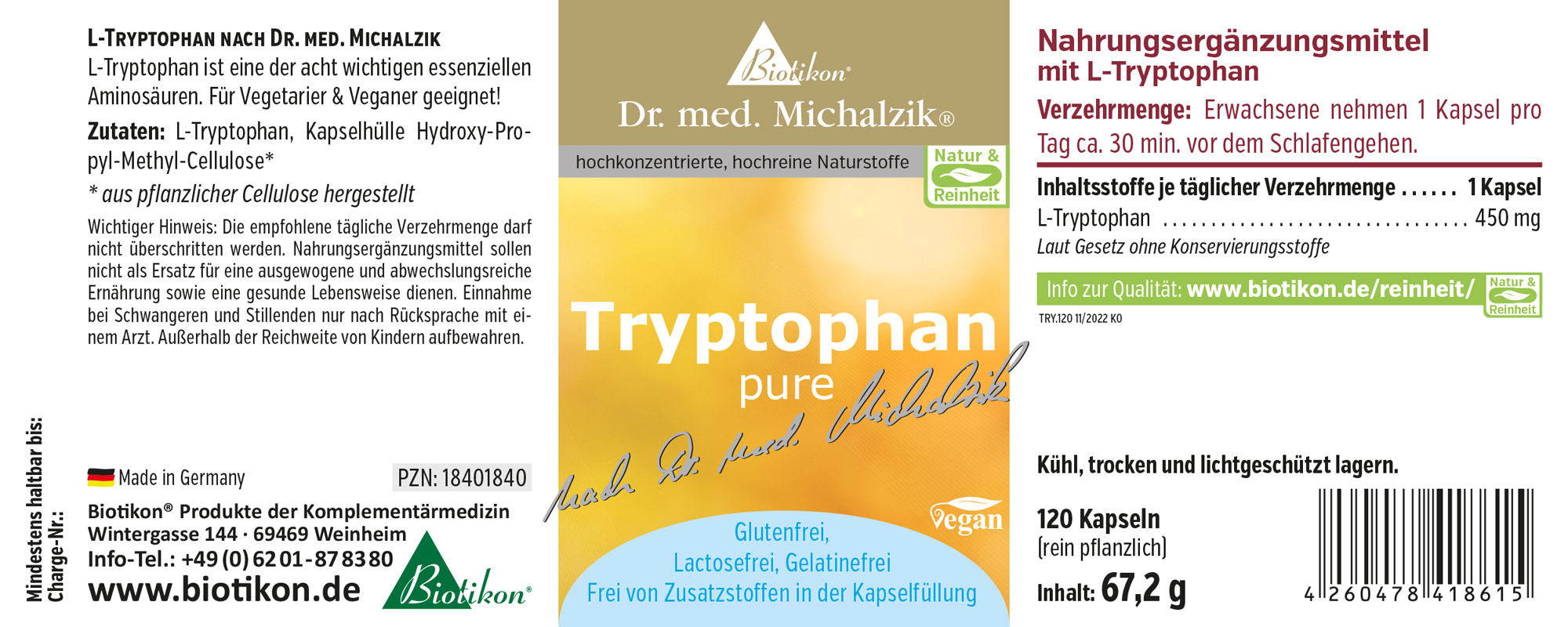 L-tryptophan by Dr. med. Michalzik