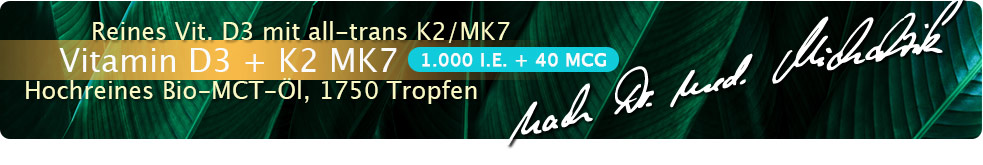 Vitamin D3 + K2 MK7, 1.000 I.E. + 40 MCG (50 ml)