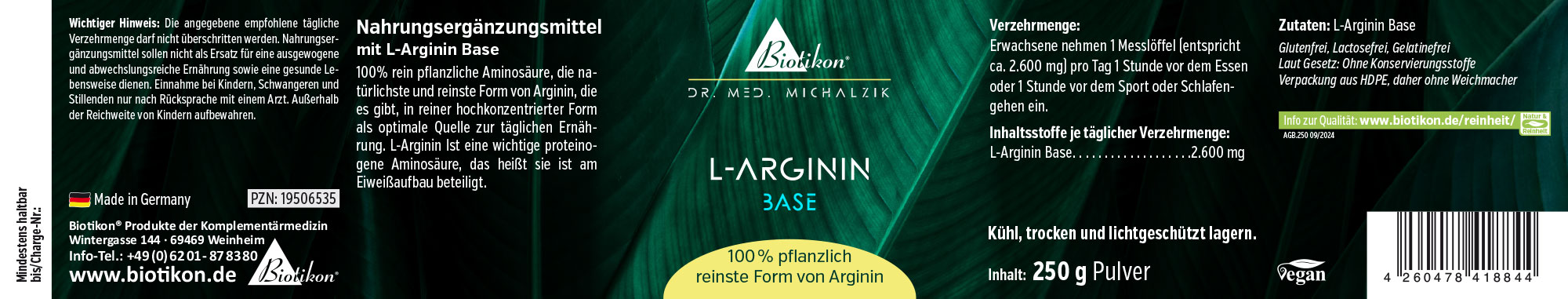 L-Arginine Base Powder