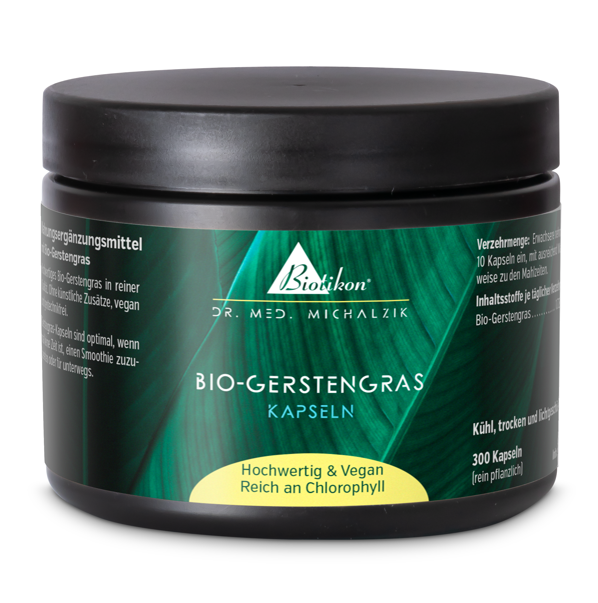 Organic barley grass
