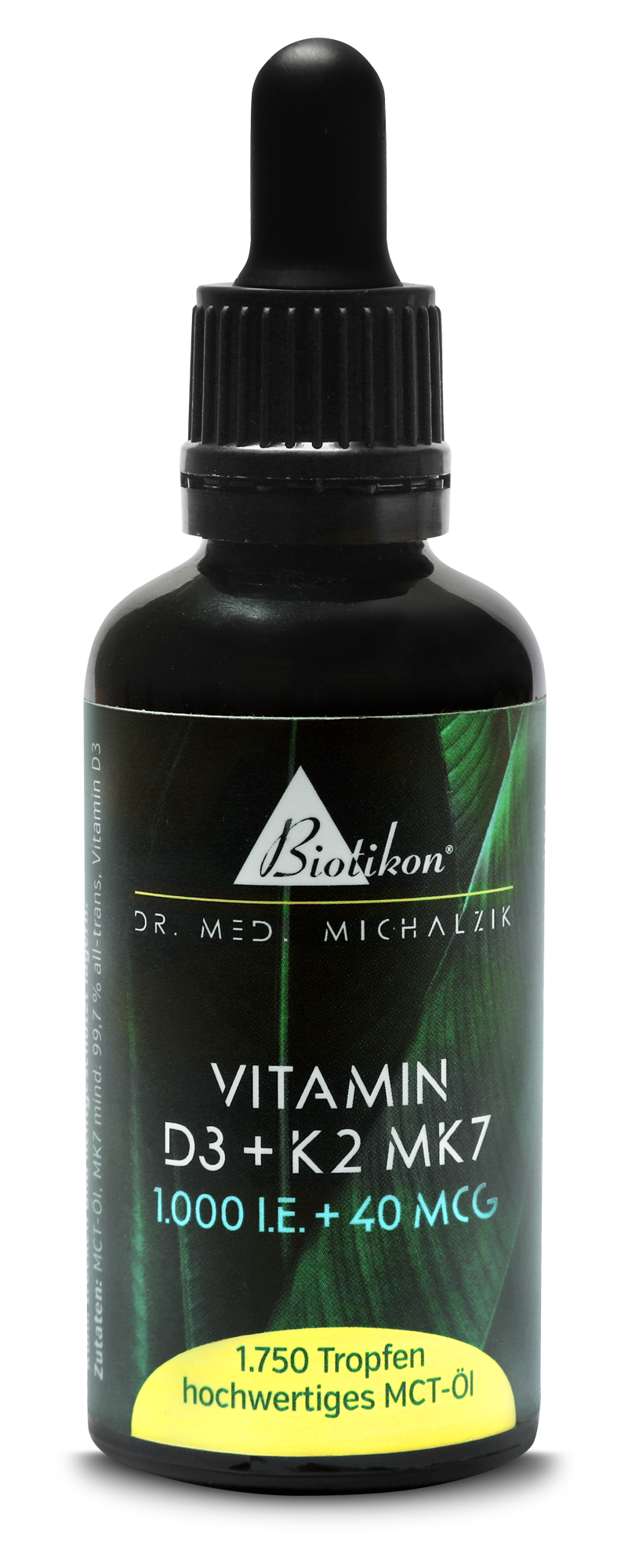 Vitamin D3 + K2 MK7, 1.000 I.E. + 40 MCG (50 ml)