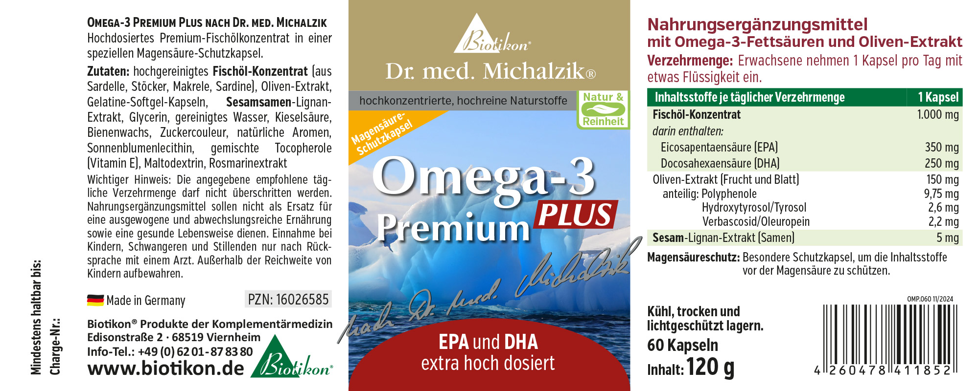 Omega-3 Premium PLUS