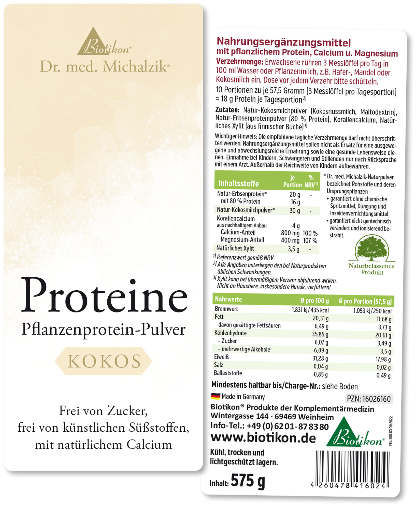 Proteine - 3er-Pack, 2x Aronia + Kokos