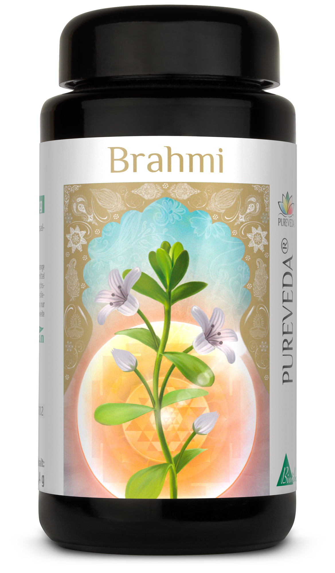 Pureveda Brahmi | 500mg Brahmi | 90 Kapseln |  Dr. med. Michalzik