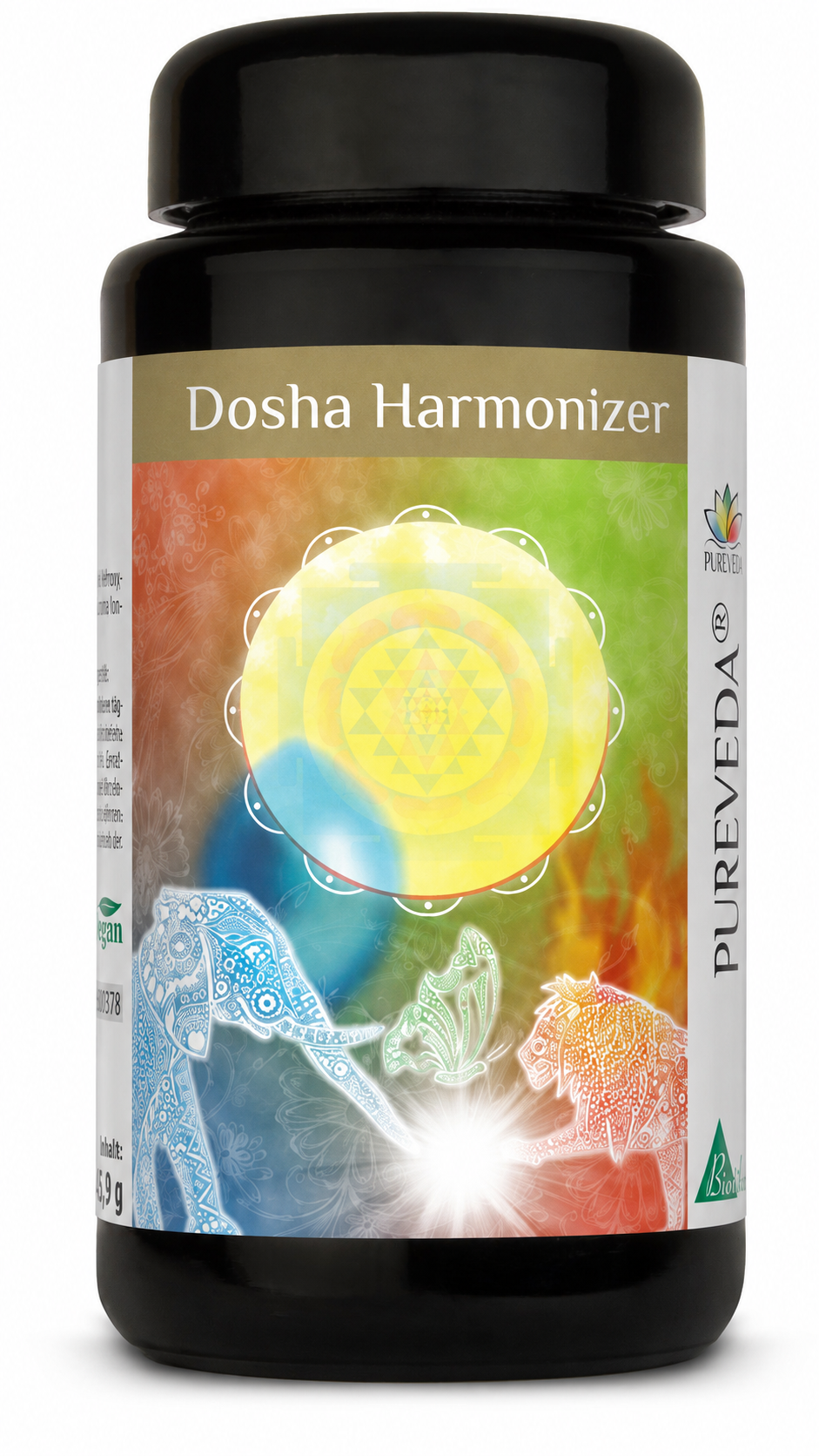 Pureveda Dosha-Harmonizer | 600mg Bio-Triphala | 90 Kapseln | Dr. med. Michalzik