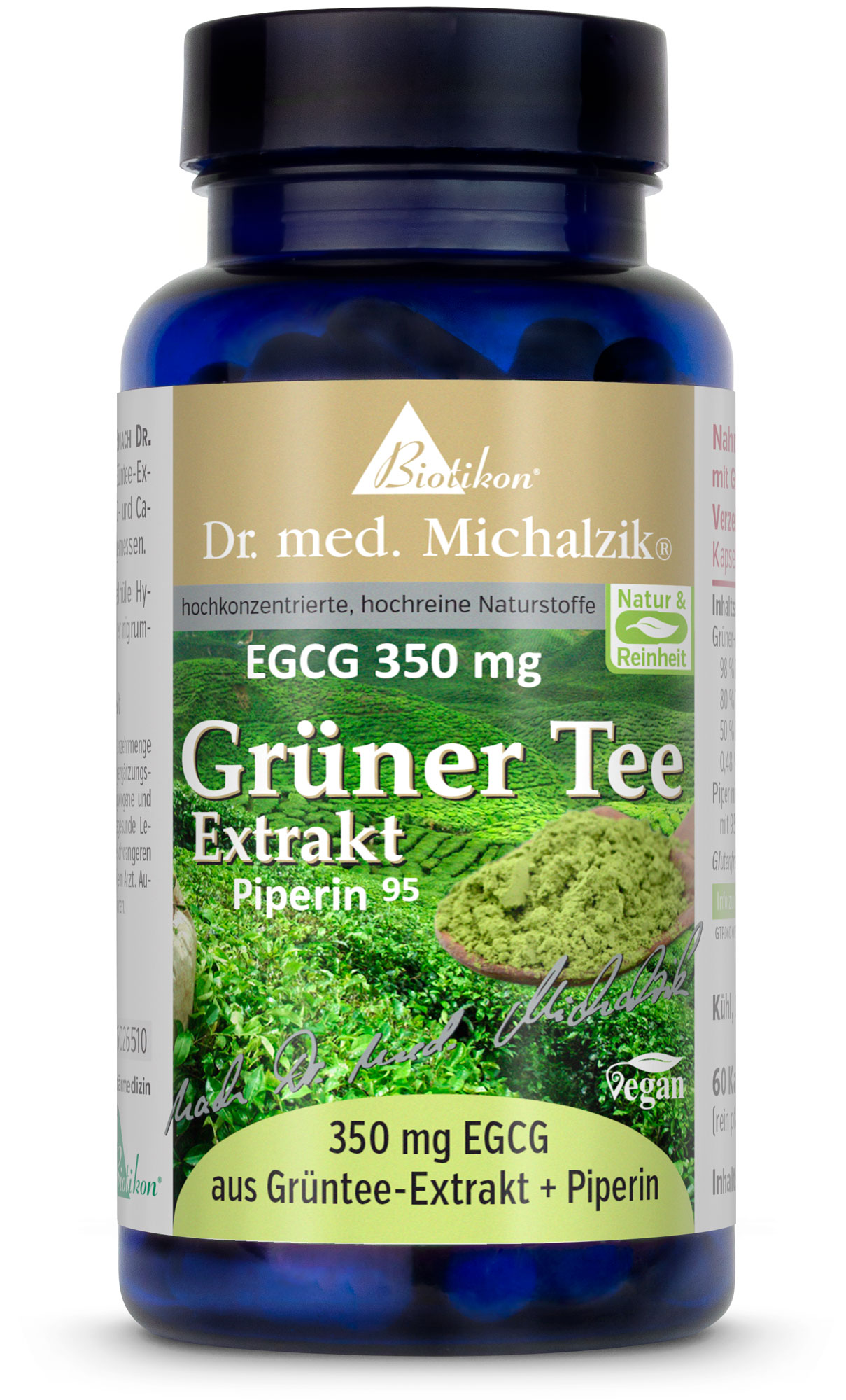 Grüner-Tee-Extrakt | 700mg Grüner-Tee-Extrakt | 60 Kapseln |  Dr. med. Michalzik