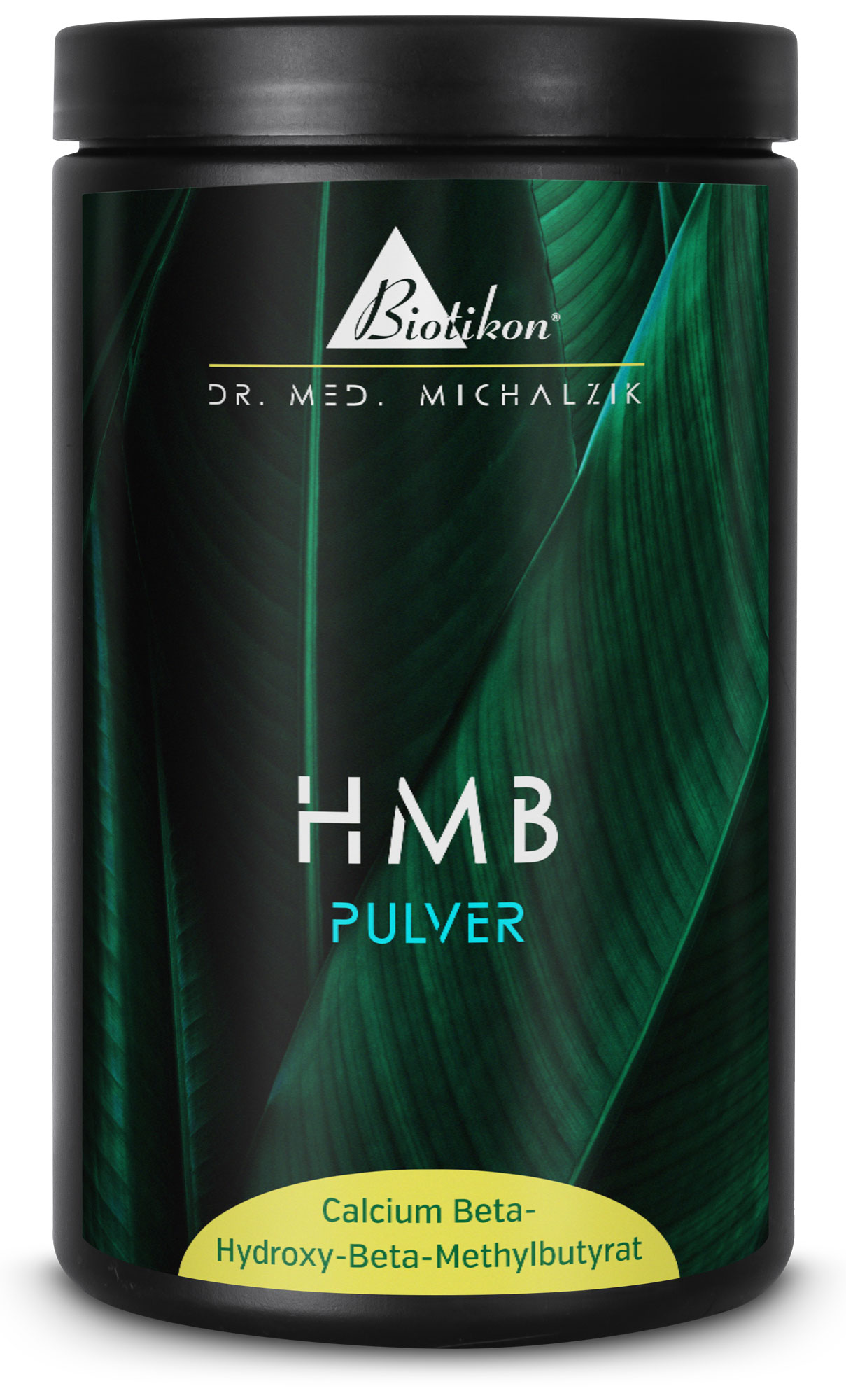 HMB Pulver 500 g – 5 g HMB pro Tagesdosis – Calcium Beta Hydroxy Beta Methylbutyrat – Leucin Metabolit – Sport & Training – Biotikon