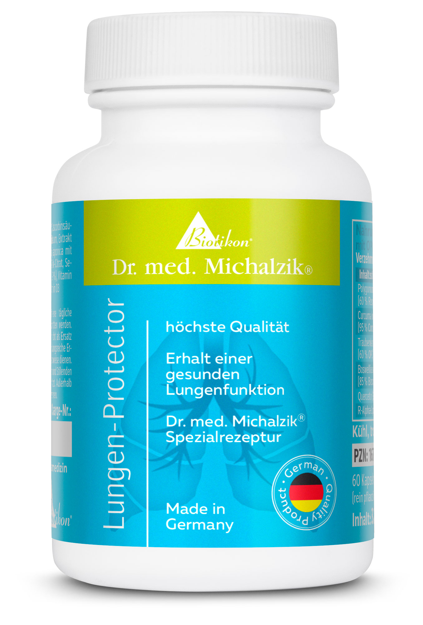 Lungen-Protector | 100mg Polygonum cuspidatum | 60 Kapseln |  Dr. med. Michalzik