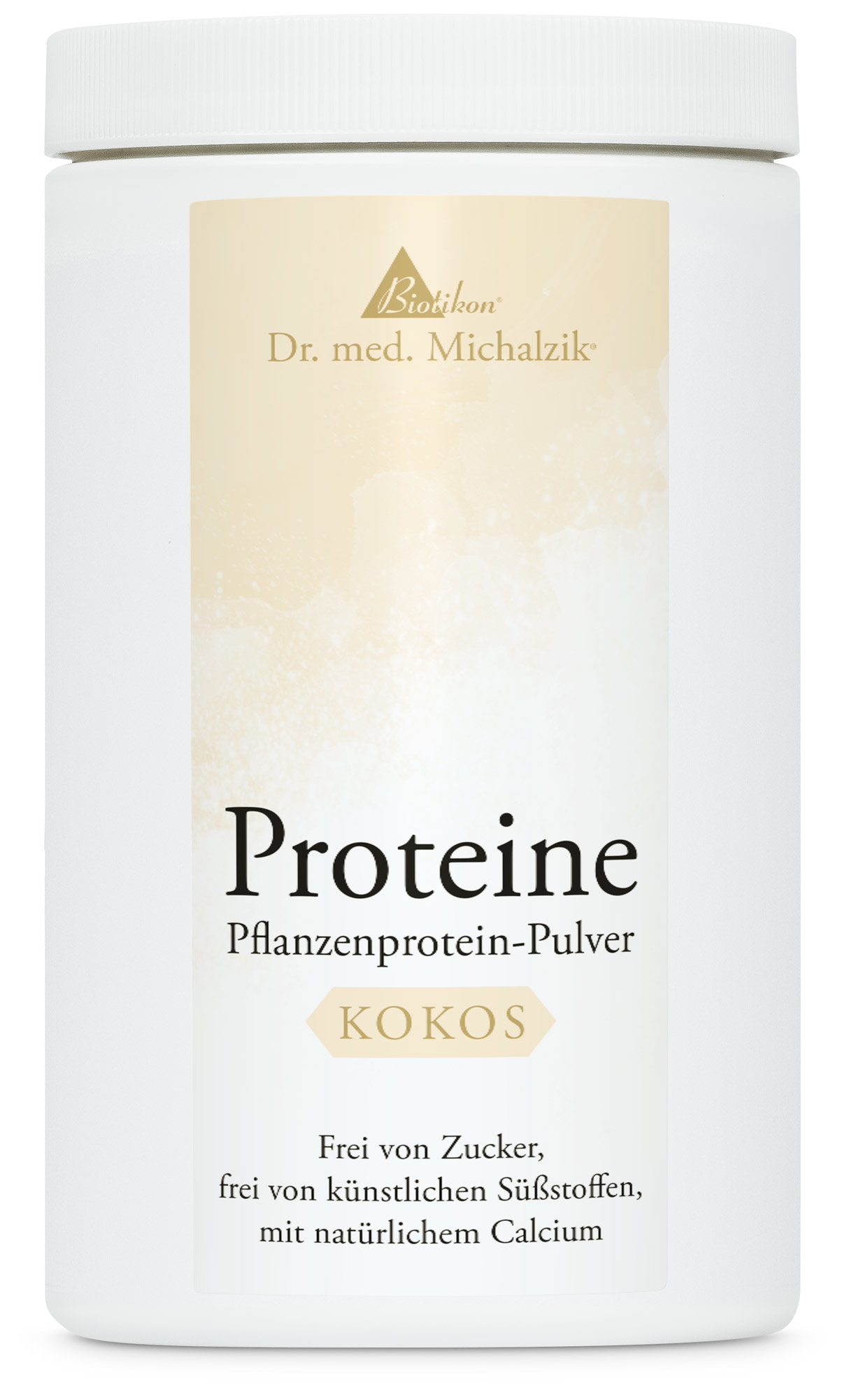 Proteine-Kokos | 20g Natur-Erbsenprotein | 575g Pulver |  Dr. med. Michalzik