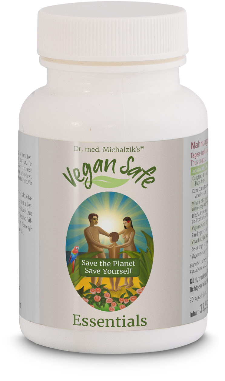 Vegan Safe Essentials | 466mg Curryblatt-Extrakt | 90 Kapseln |  Dr. med. Michalzik