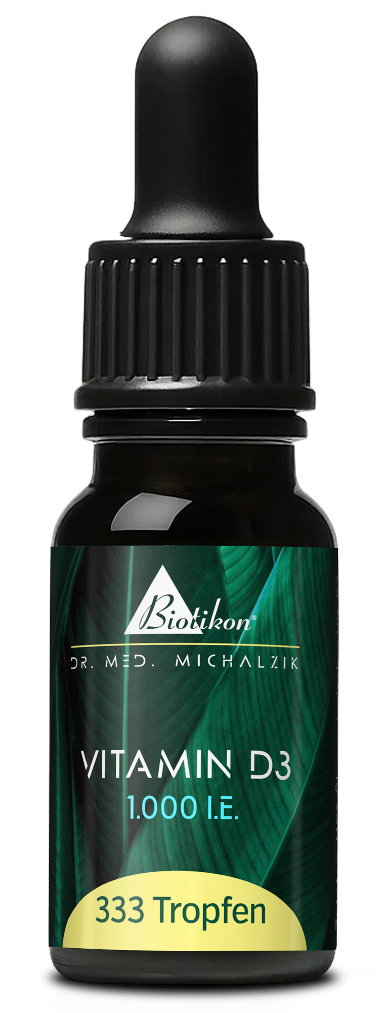 Vitamin D3 Tropfen | 1.000 I.E. | 10 ml (333 Tropfen) | Dr. med. Michalzik