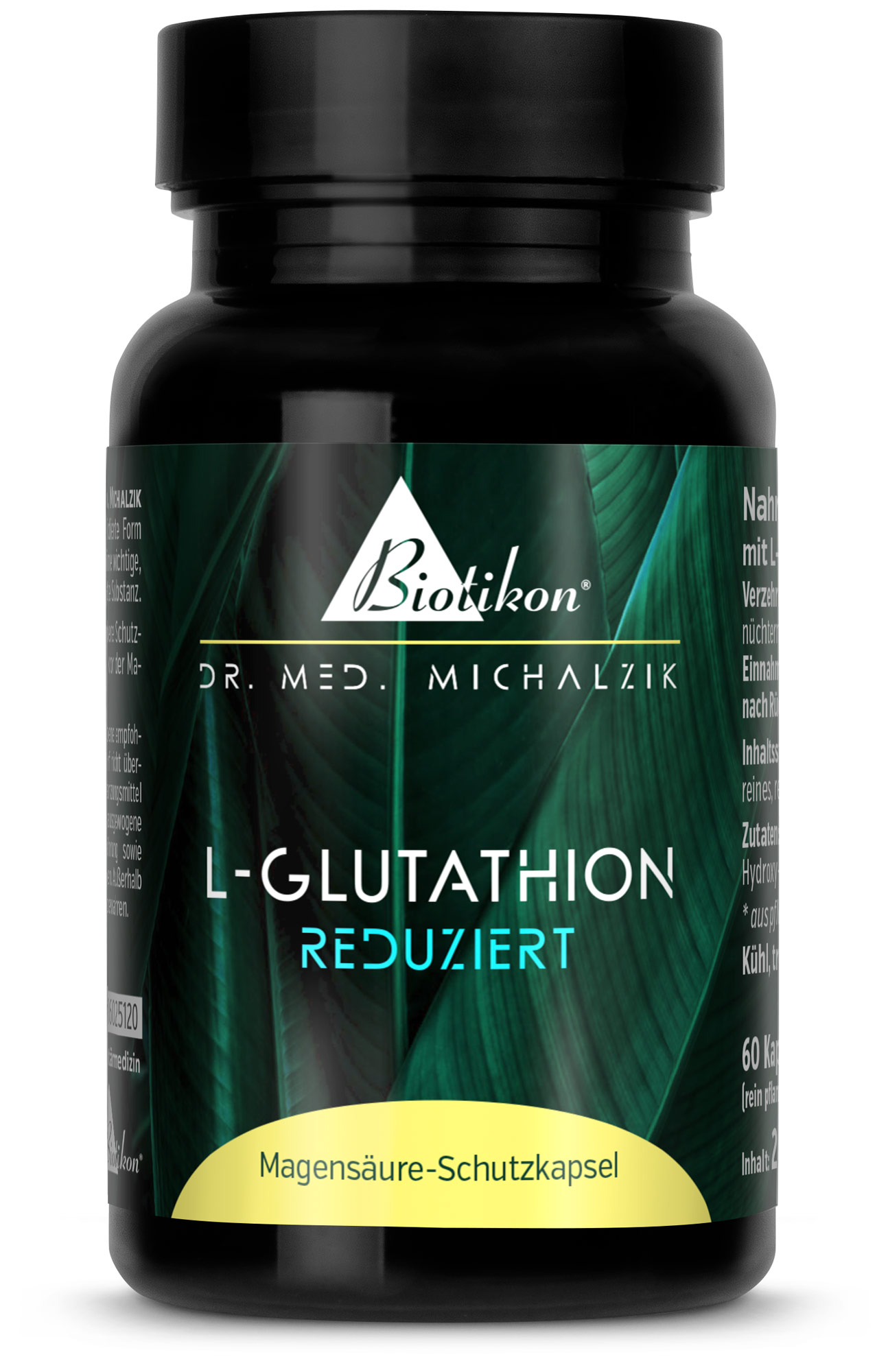 GSH-L-Glutathion | 600mg GSH-L-Glutathion | 60 Kapseln |  Dr. med. Michalzik