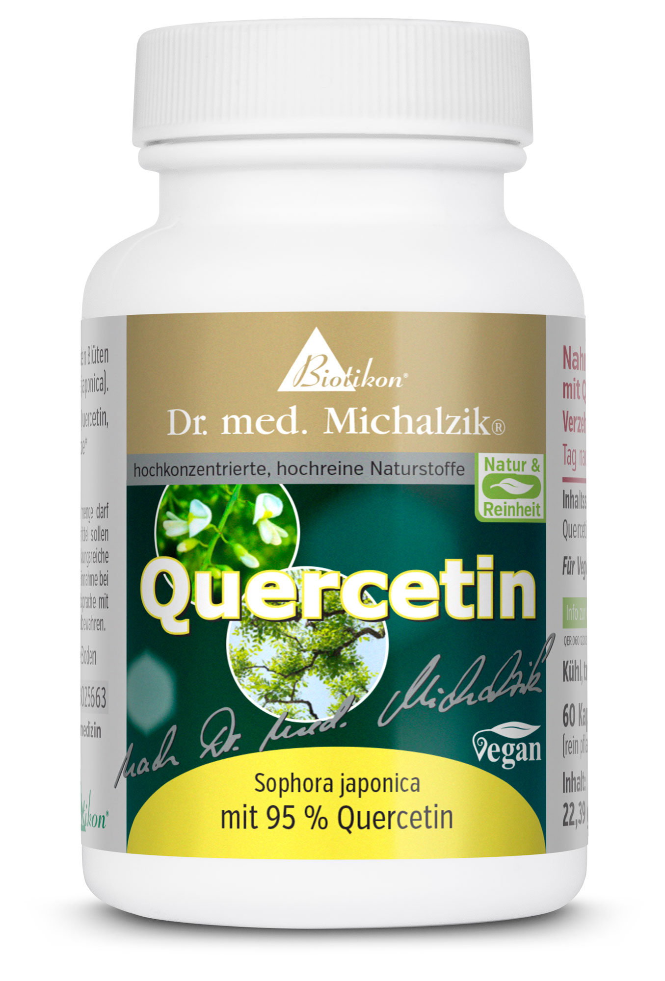 Quercetin | 500mg Quercetin | 60 Kapseln |  Dr. med. Michalzik